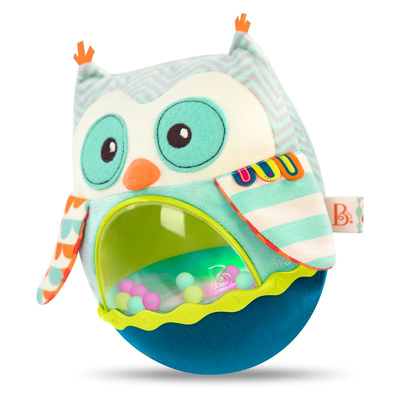 B. toys Roly-Poly Baby Toy - Owl Be Back