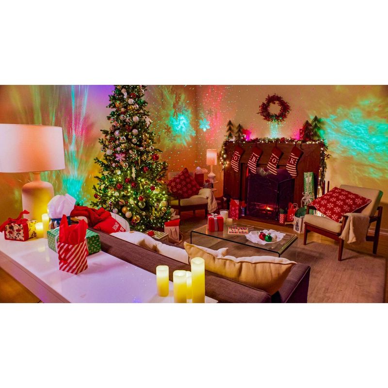 LED Sky Lite and Laser Star Galaxy Projector Blue - BlissLights