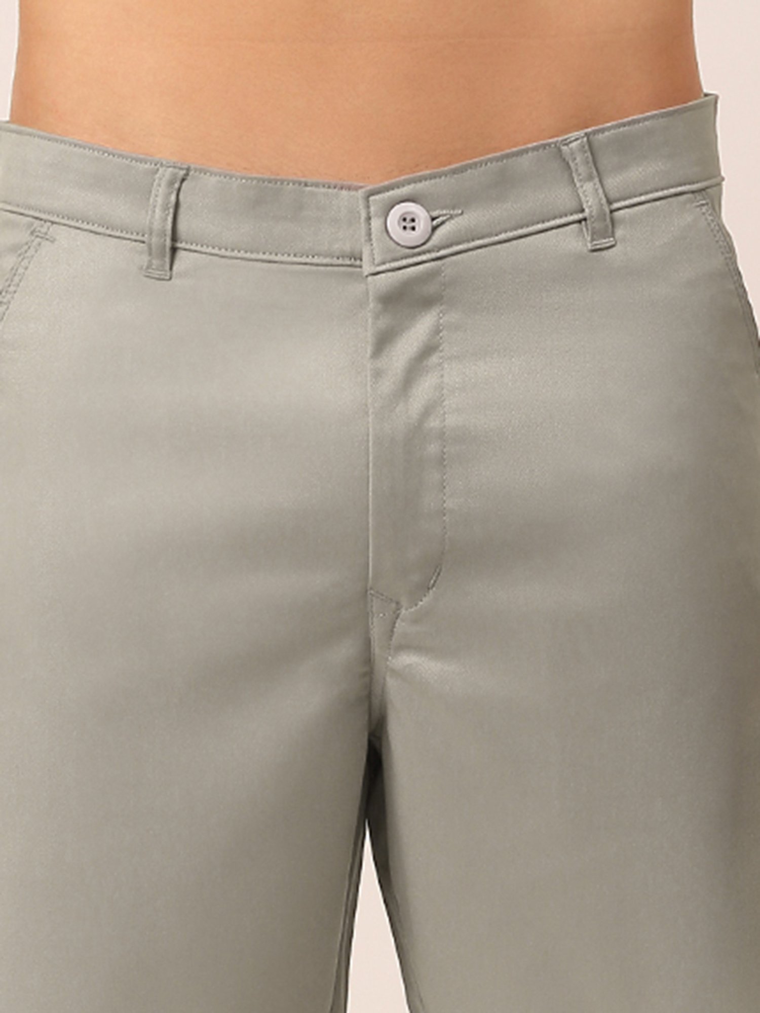 Jainish Grey Regular Fit Shorts