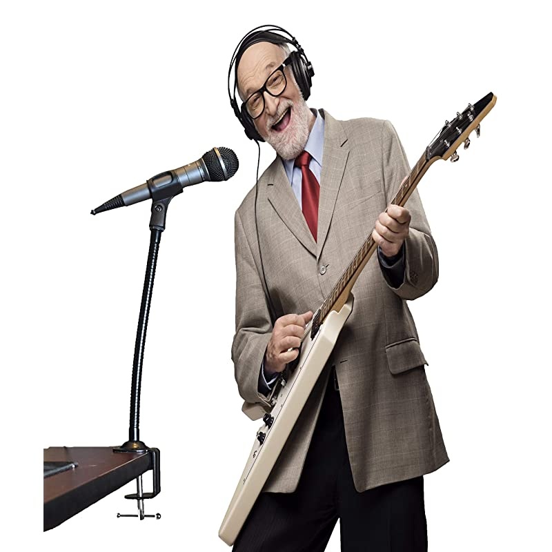 Flexible Gooseneck Microphone Stand with Desk Clamp for Radio Broadcasting Studio Live Broadcast Equipment TV Stations 13 Clamp