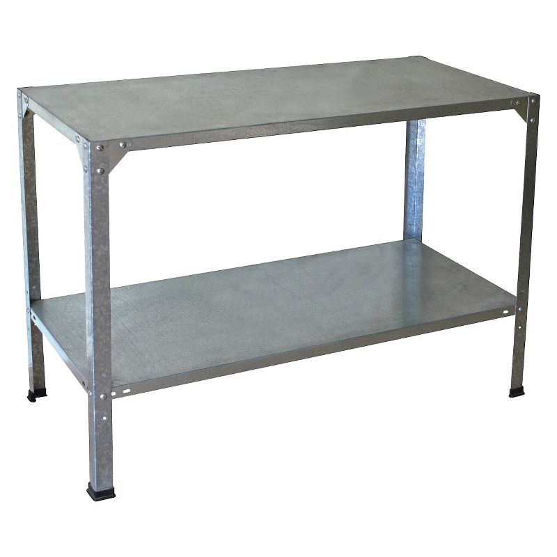 Steel Work Bench For Greenhouses - Silver - Palram