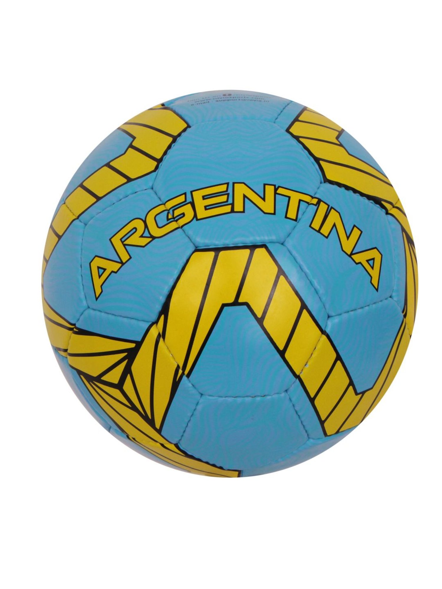 Nivia Kross World Brazil Blue & Yellow Football (Size-5)