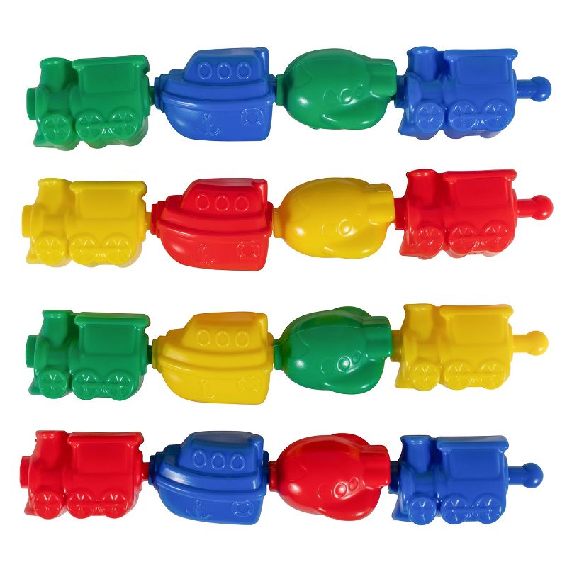 Childcraft Corrugated Building Blocks, Various Sizes, Primary Colors, set of 84