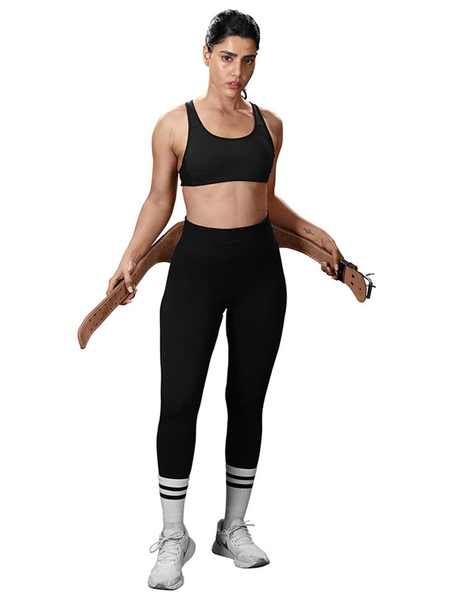 Jerai Fitness JA006L Gym Belt (Black)