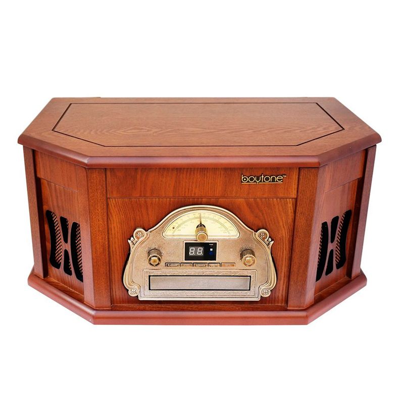 Trexonic 3-Speed Vinyl Turntable Home Stereo System