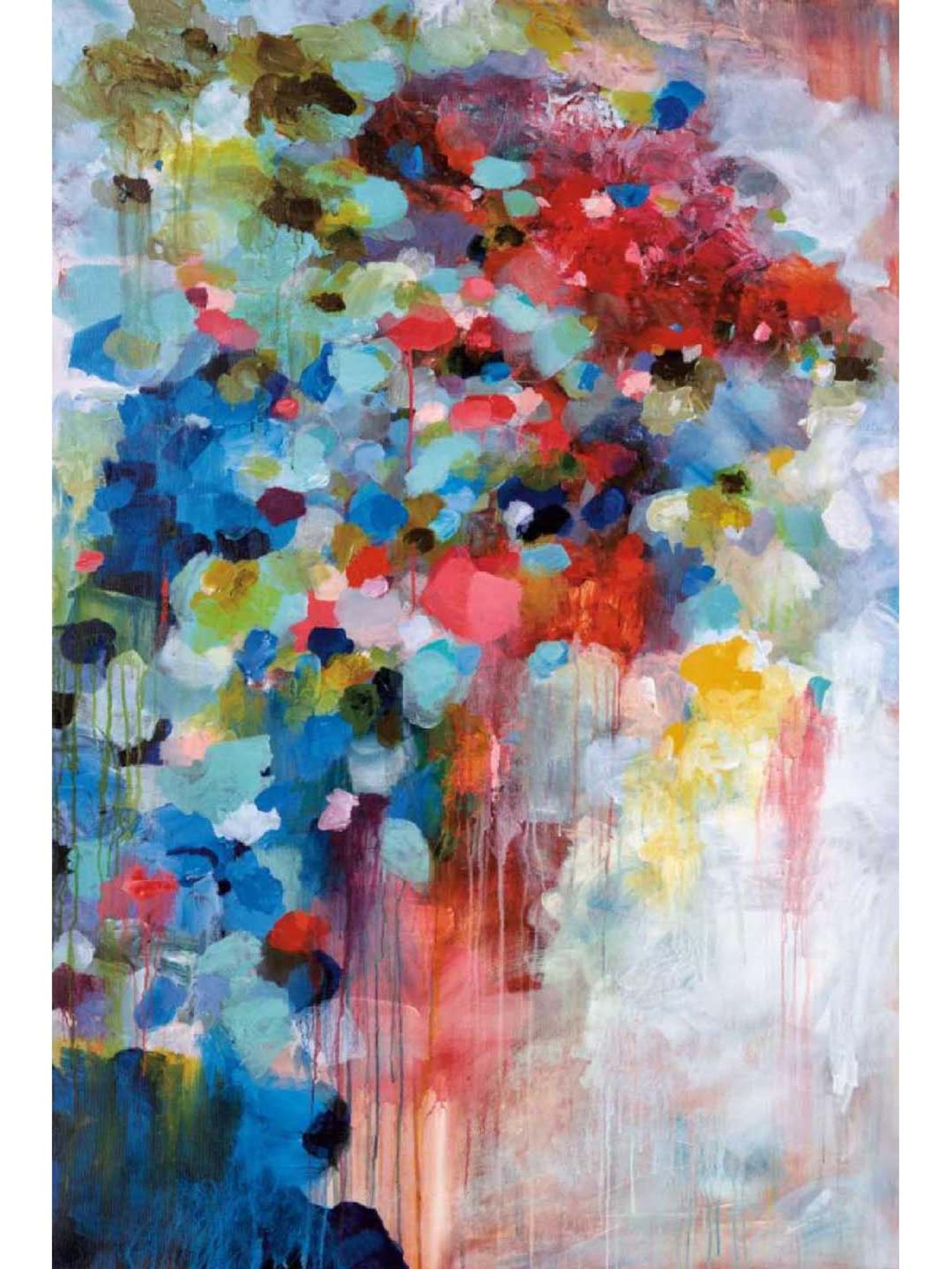 ARTE'VENUE Summer Symphony Multicolor Canvas Wall Arts - Set of 2 (10 X 15 inch Each)