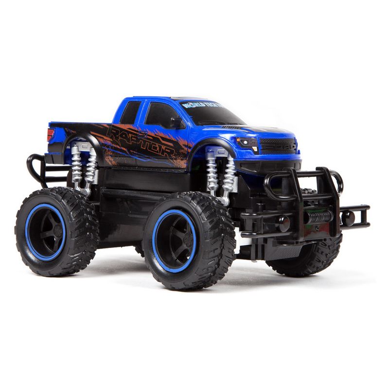 Ford F-150 SVT Raptor Police Pursuit RTR Electric Remote Control RC Monster Truck Double Pack - 1:24 Scale