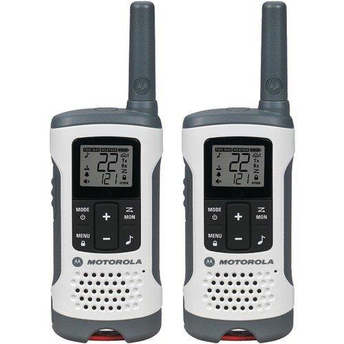 Motorola T260 Two-Way Radio - 37KM Model + NOAA Rechargeable  (Dual Pack)