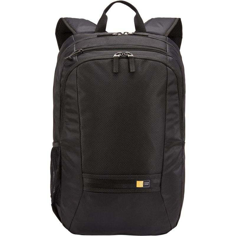 Case Logic Carrying Case (Backpack) for 10.5" to 15.6" Notebook - Black - Mesh Pocket, Polyester - Shoulder Strap, Handle
