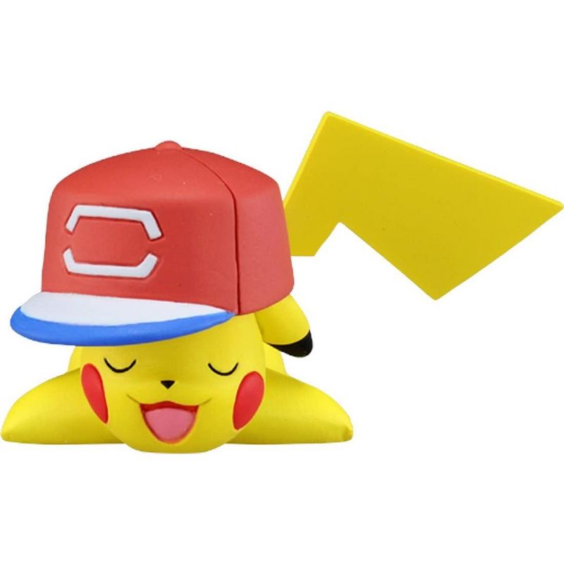 Takara Tomy Pokemon Monster Collection EX Moncolle EMC-25 Ash's Pikachu 1.5" Figure