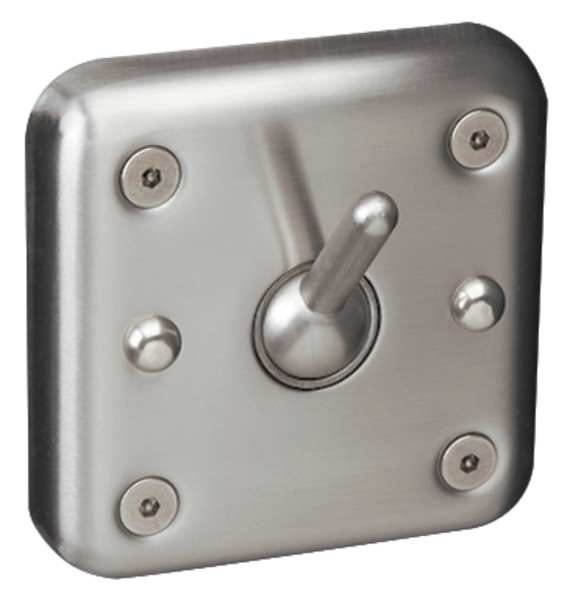 ACORN 1830 Clothes Hook Panel with 1 Hook,SS