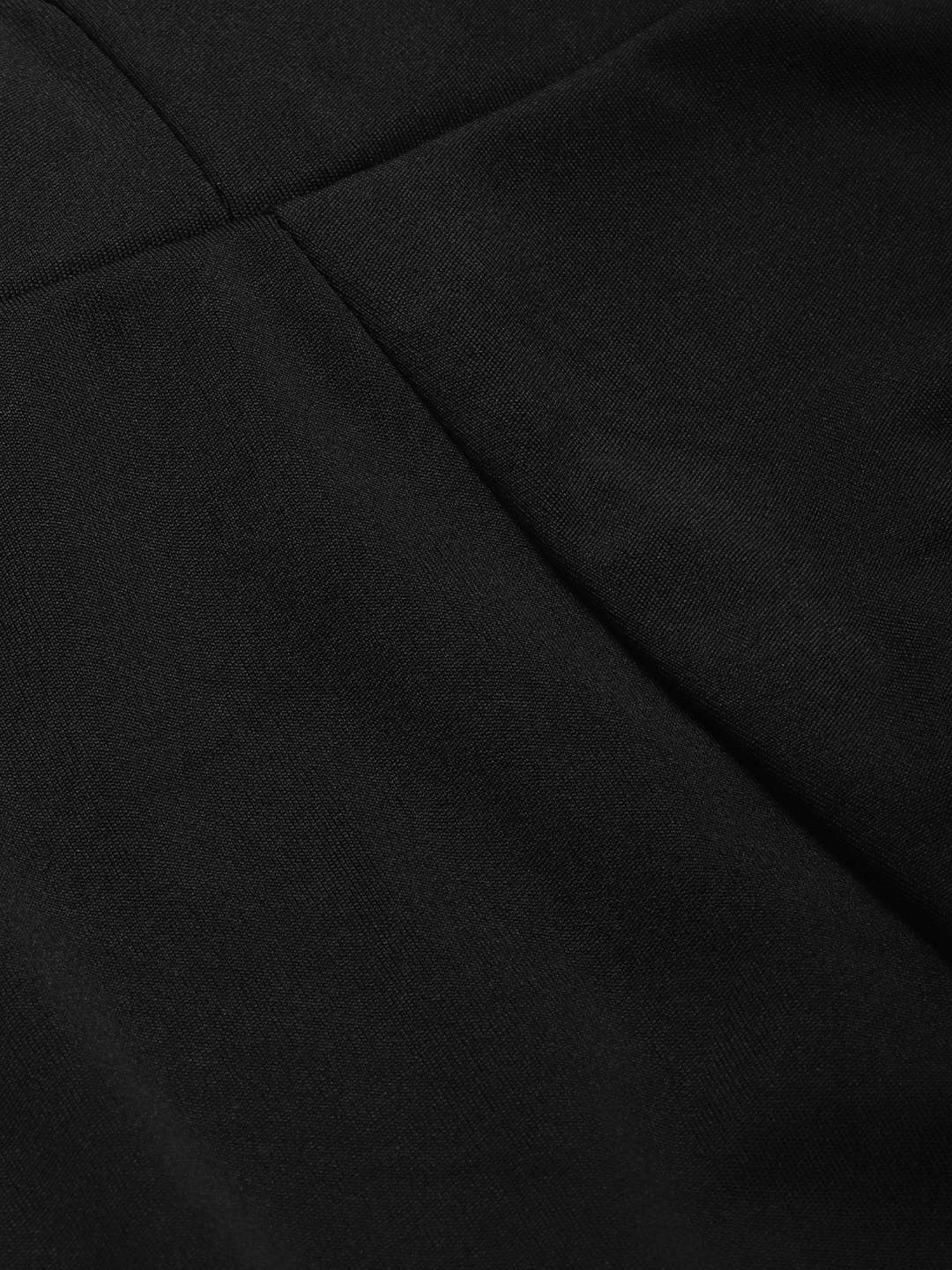 Aarika Black Mid Rise Sports Track Pants