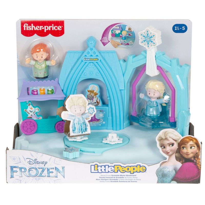Fisher-Price Little People Disney Frozen Arendelle Winter Wonderland Playset