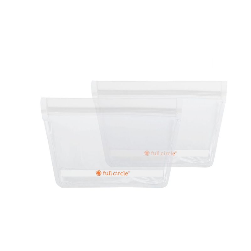 Full Circle 1.5cup 2pk Reusable Snack Bags