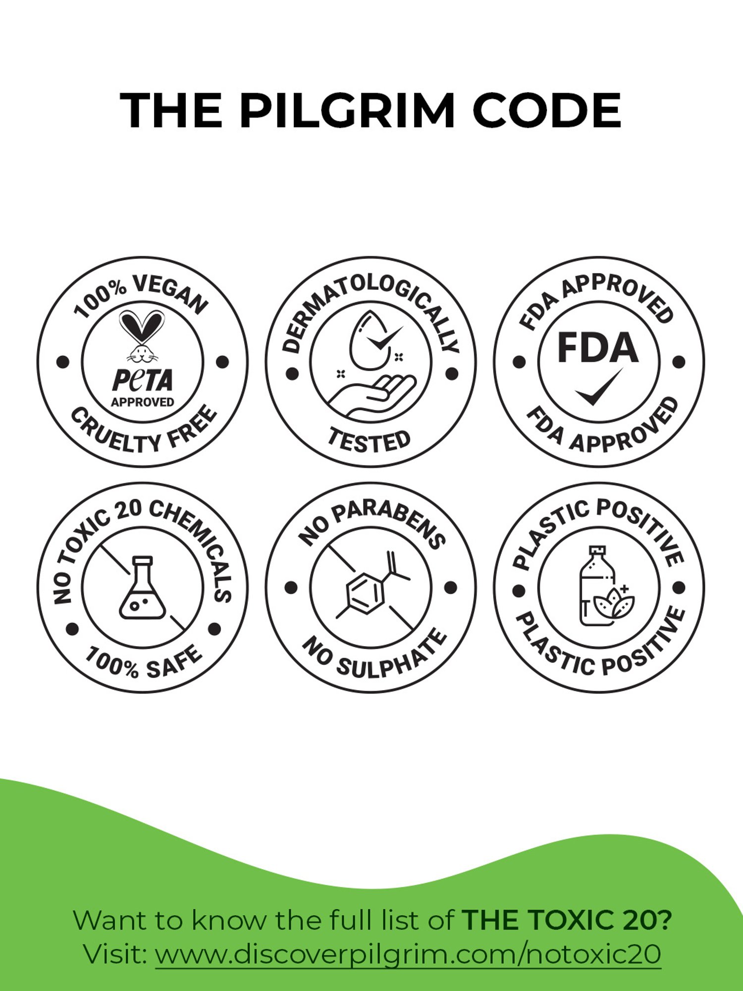 Pilgrim Tea Tree Good Night Ritual for Acne-Free Skin with Free Jute Bag