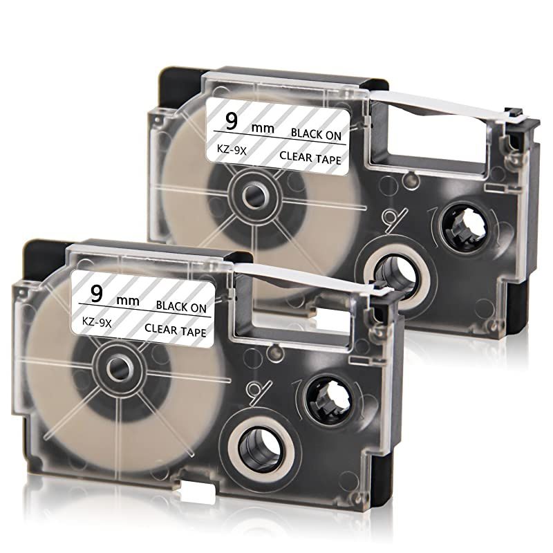 Compatible 1 Inch Label Tape Replacement for Brother TZe251 Ptouch Label Tape 24mm 094 Laminated White TZe251 TZe TZ Tape for Brother PTouch PTD600 PTP710BT PTP750W Label Maker 4Pack