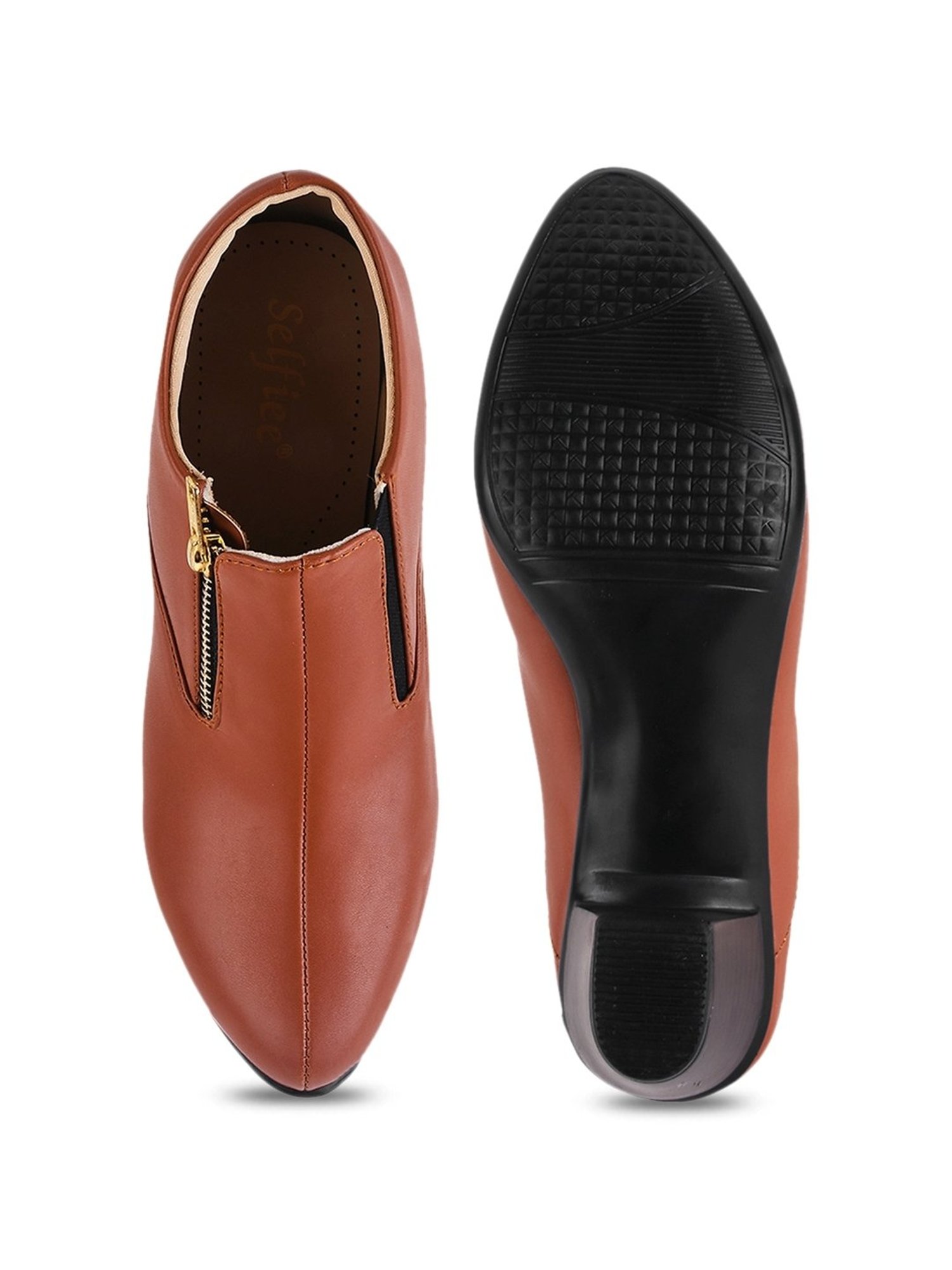 The White Pole Women's Tan Casual Boots