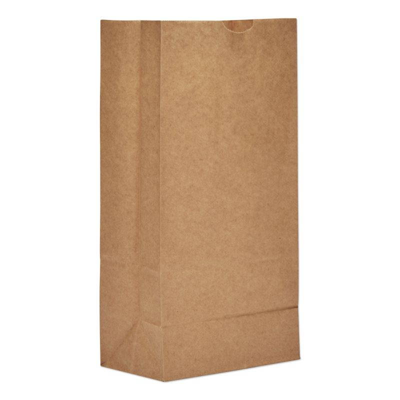 General Tools BAGGK8 #8 Paper Grocery Bag, 35Lb Kraft, Standard 6 1/8 X 4 1/6 X 12 7/16, 2000 Bags
