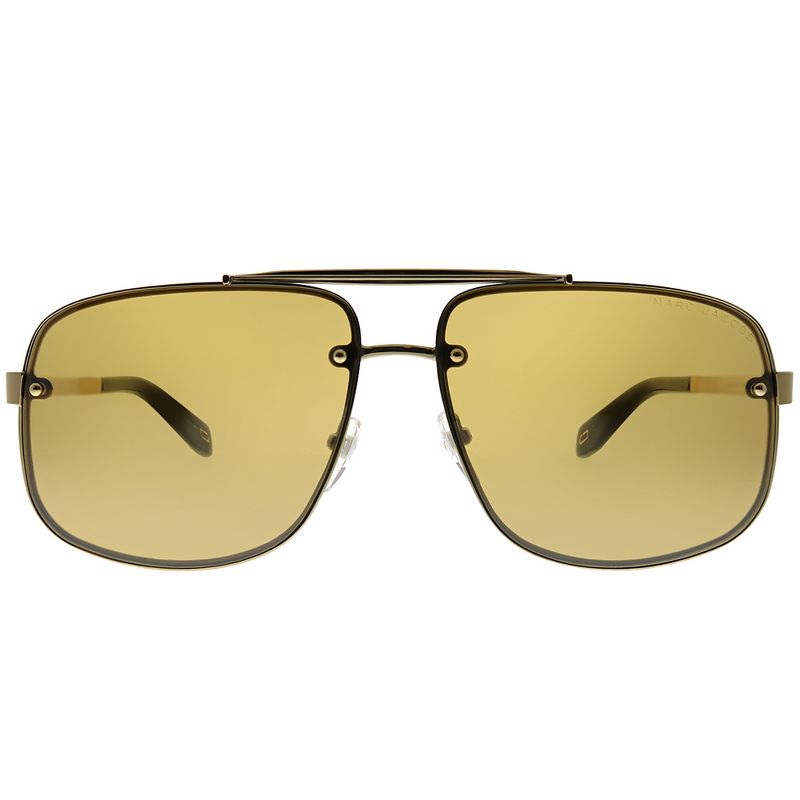 Marc Jacobs  J5G T4 Unisex Aviator Sunglasses Gold 61mm