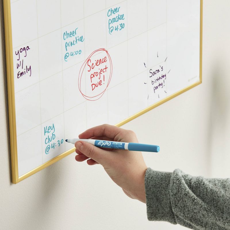 21pk Dry Erase Markers Fine Vibrant Multicolor - Expo