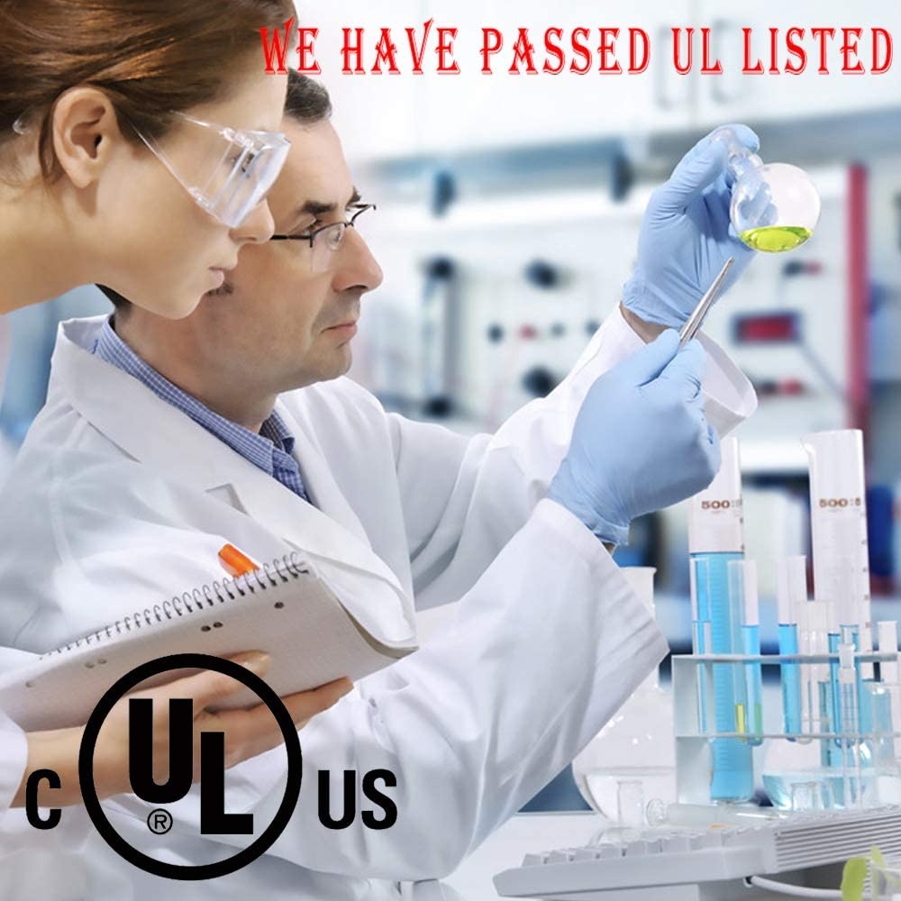 MEROM [UL Listed] Universal AC Power Cord 3 Prong 10FT for LCD Tv and SamsungToshiba Sony Panasonic LG ViewSonic Dell Computer Monitor and Ps3 Xbox 360 Epson Printer Cable Plug