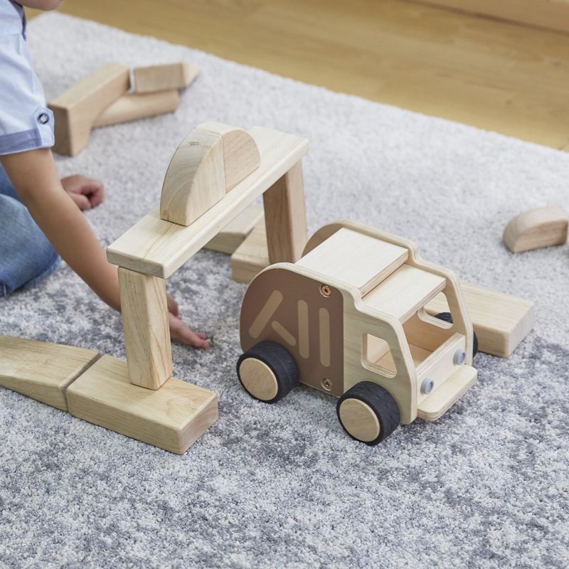 Guidecraft Wooden Garbage Truck