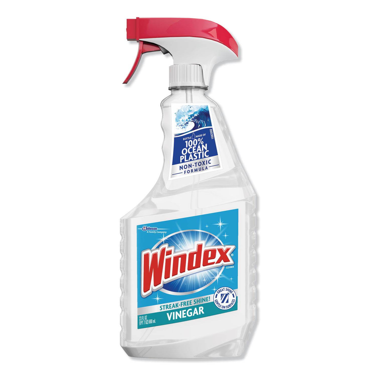 Windex Multi-Surface Vinegar Cleaner Fresh Clean Scent 23 oz Spray Bottle 312620