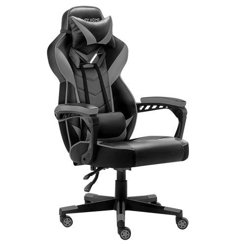 Gaming Chair Office Chair High Back Computer Chair PU Leather Desk Chair PC Racing Executive