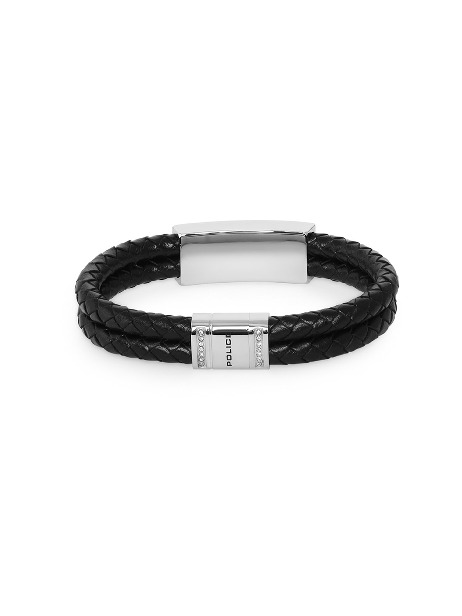 Police Black Bracelet for Men