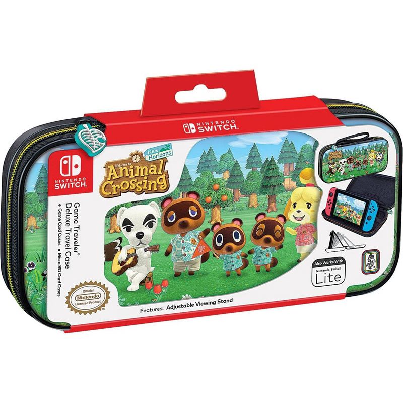 Nintendo Switch Game Traveler Deluxe Travel Case - Animal Crossing: New Horizon