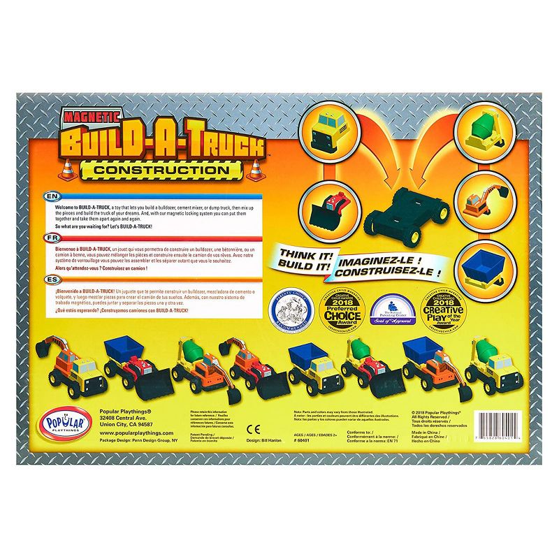 Popular Playthings Mix or Match: Build-A-Truck