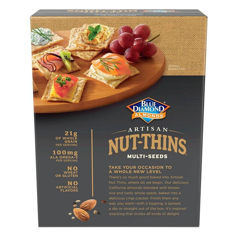 Blue Diamond Artisan Nut Thins Multiseed - 4.25oz