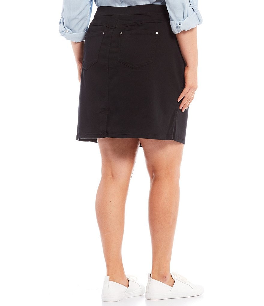 Intro Plus Size Rose Stretch Skort