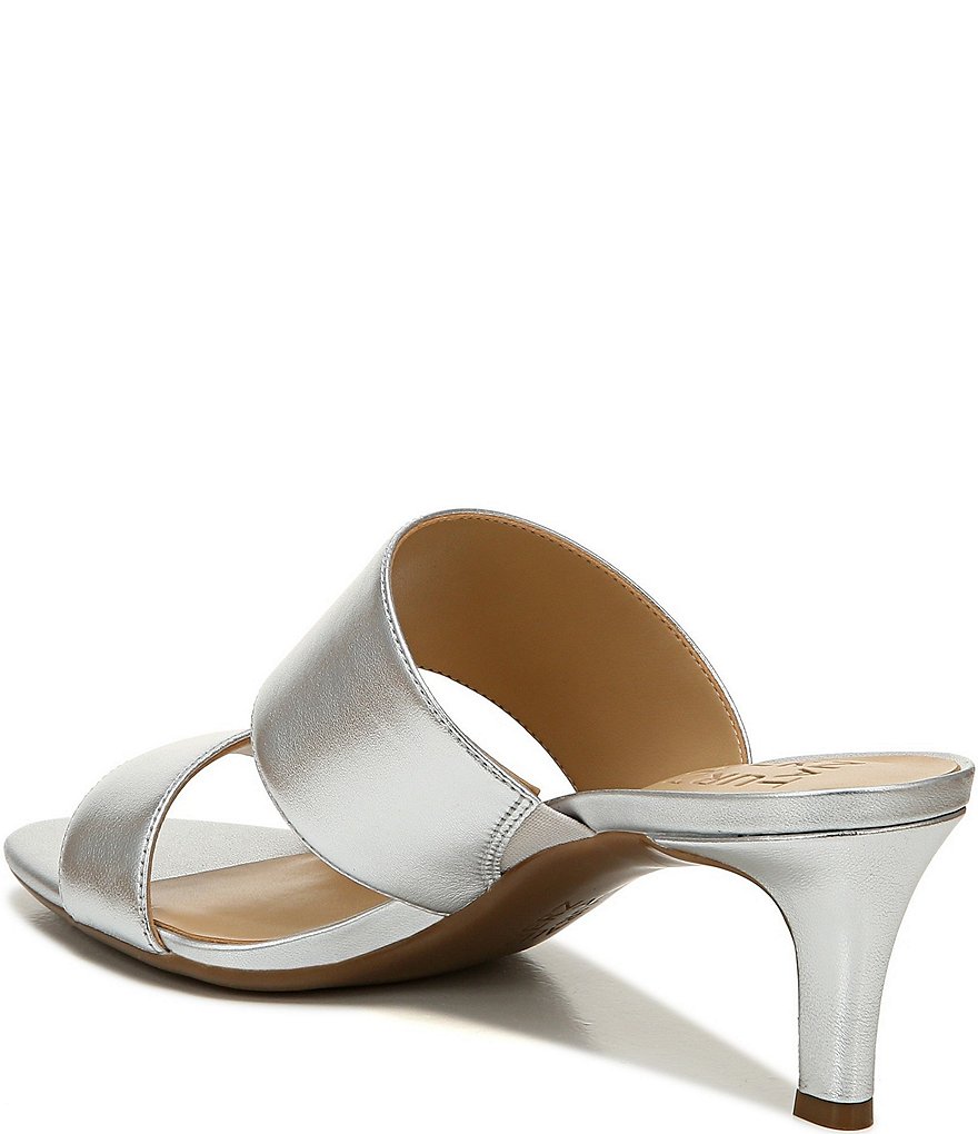 Naturalizer Tibby Banded Leather Dress Slide Sandals