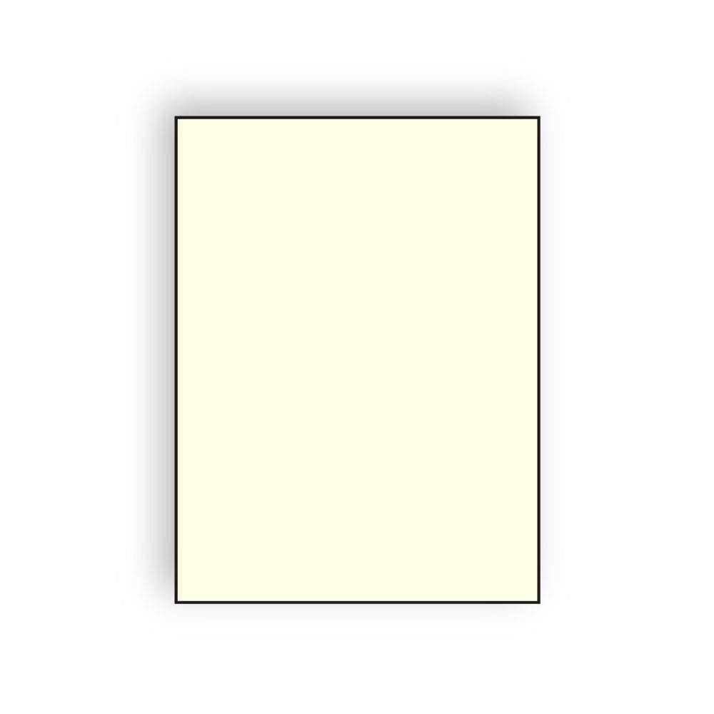 Letterhead, 8-1/2" x 11", 24#, Recycled, Creme Pastel Colored (Box of 500)