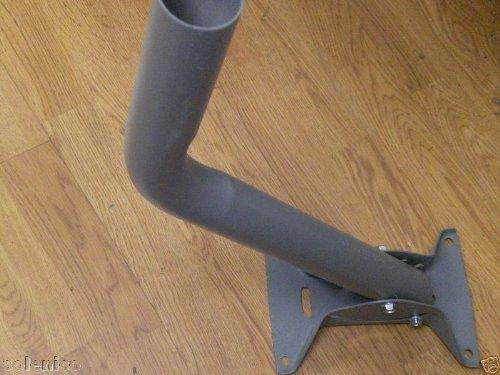NEW FOOT MAST WALL & ROOF MOUNT FOR Directv 2" OD SLIMELINE HD DISH ANTENNA