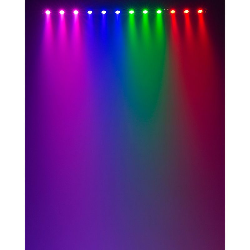 Venue Tetra Bar RGBA Linear Strip Wash Light with Four Color Zones Black