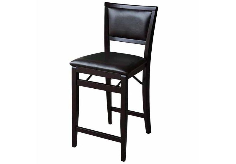 Linon Triena -Pad Back Folding Counter Stool 24