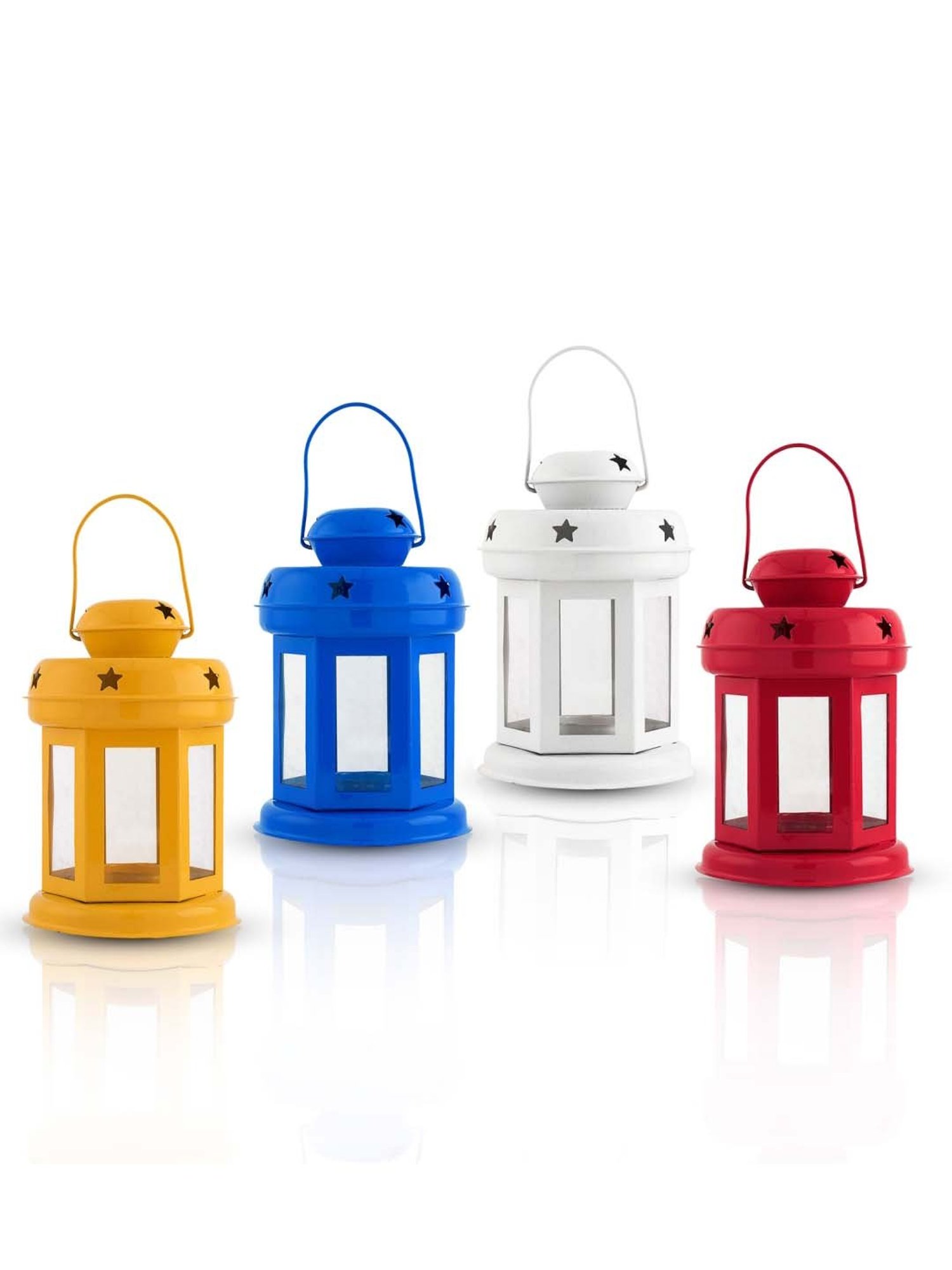 Homesake 'Halloween' Multicolor Metal Hanging Candle Holder - Set of 4