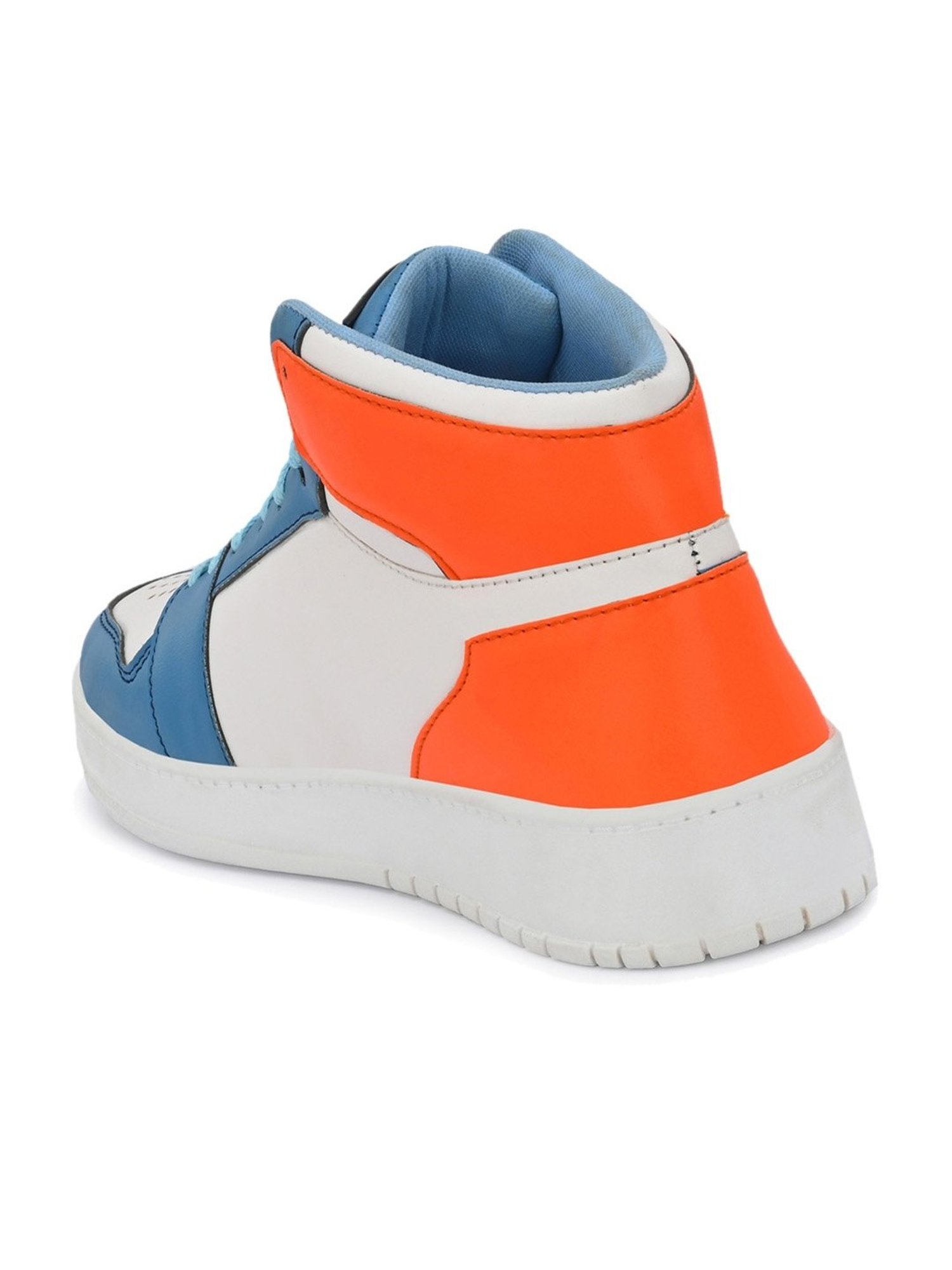 Prolific Men's Blue Ankle High Sneakers