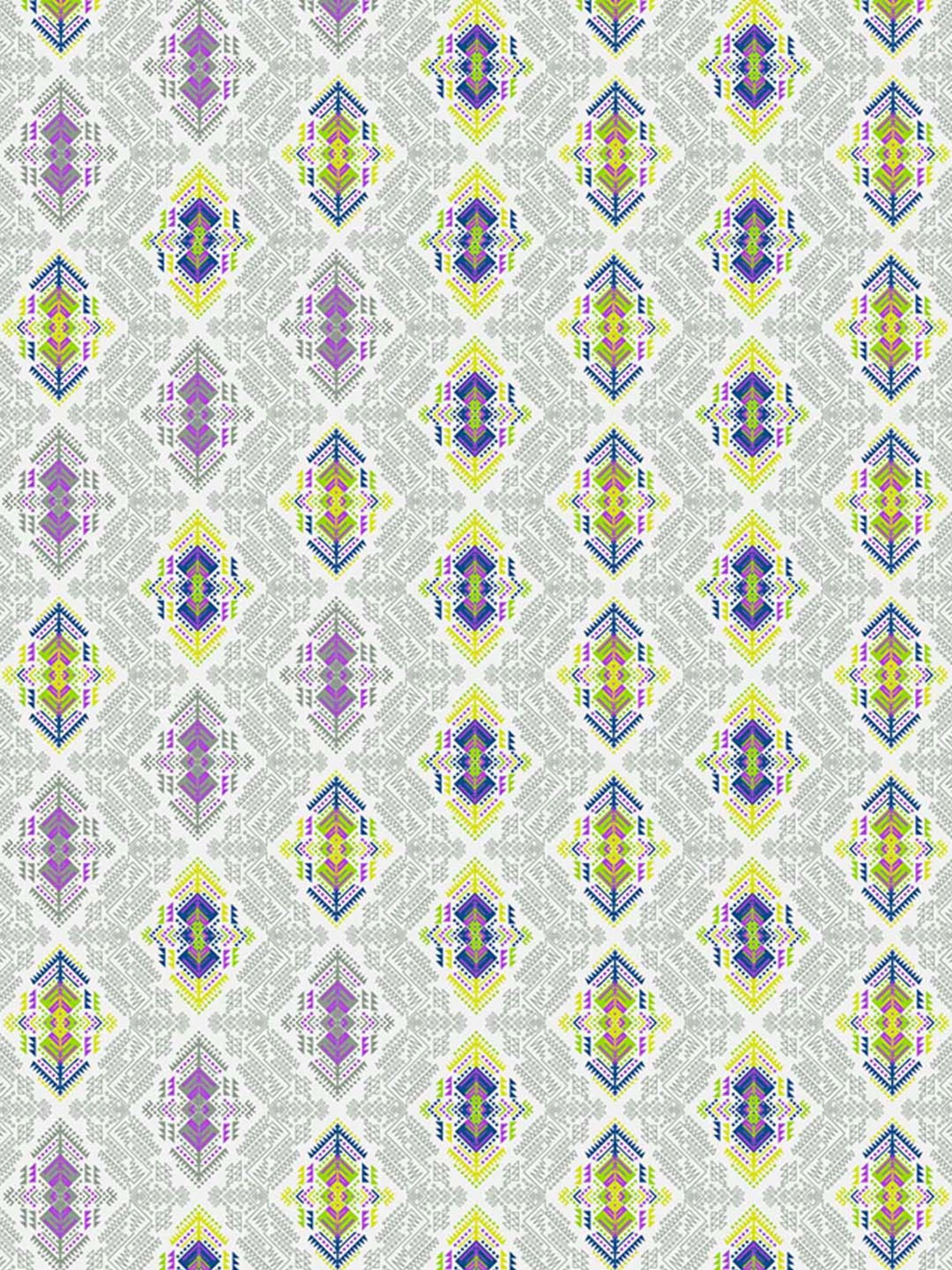 Spaces Atrium White & Blue Cotton 144 TC Bed Sheet Set