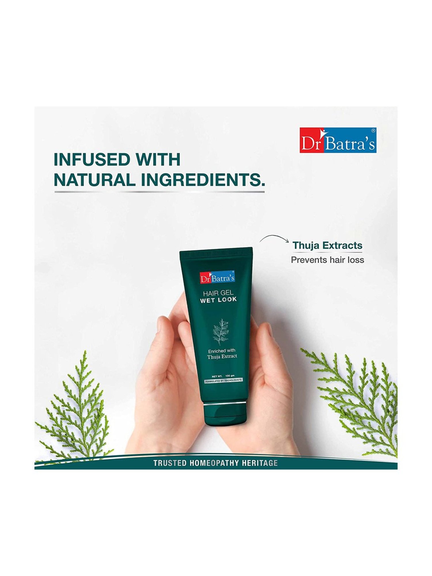 Dr. Batra's Hair Gel, Instant Glow Face Wash & Deo for Men