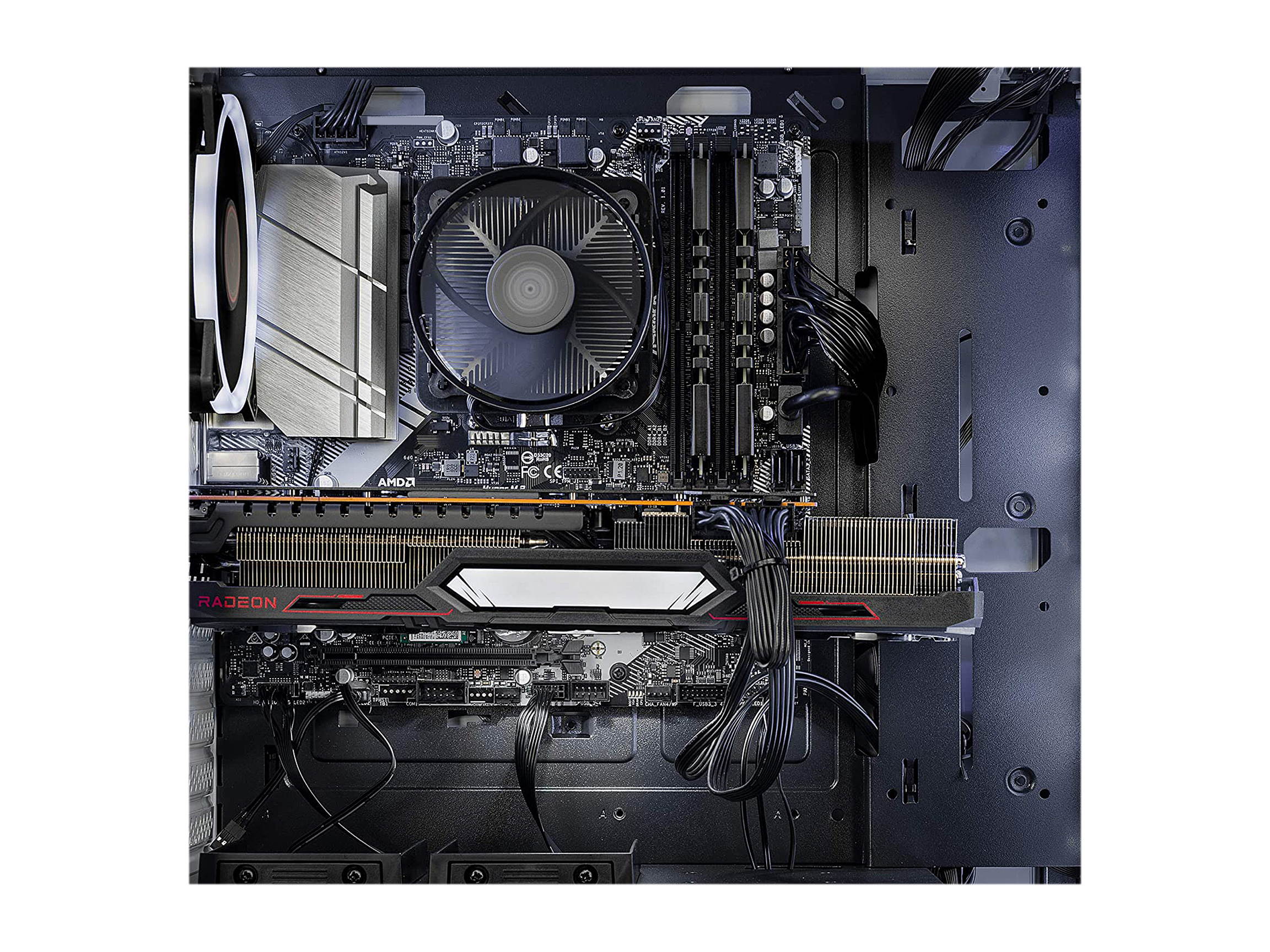 Skytech Chronos - AMD Ryzen 7 3700X - Radeon RX 6700 XT - 16GB DDR4 3200 - 1TB SSD - B550M MB - 750W Gold PSU -  ARGB Fans - AC WiFi - Windows 10 Home - Gaming Desktop