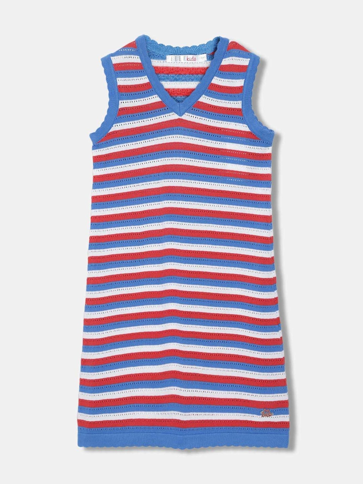Elle Kids Multicolor Cotton Dress