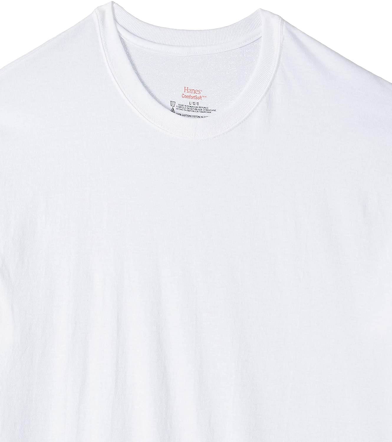 Hanes Men's 3-Pack Crew Neck T-Shirt