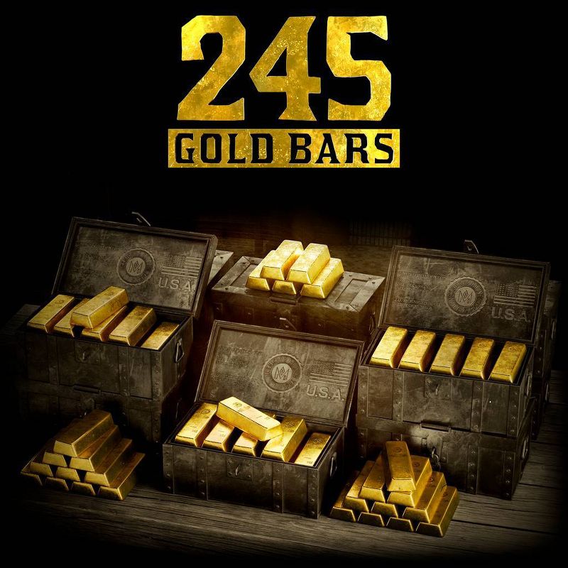 Red Dead Redemption 2: 245 Gold Bars - PlayStation 4 (Digital)
