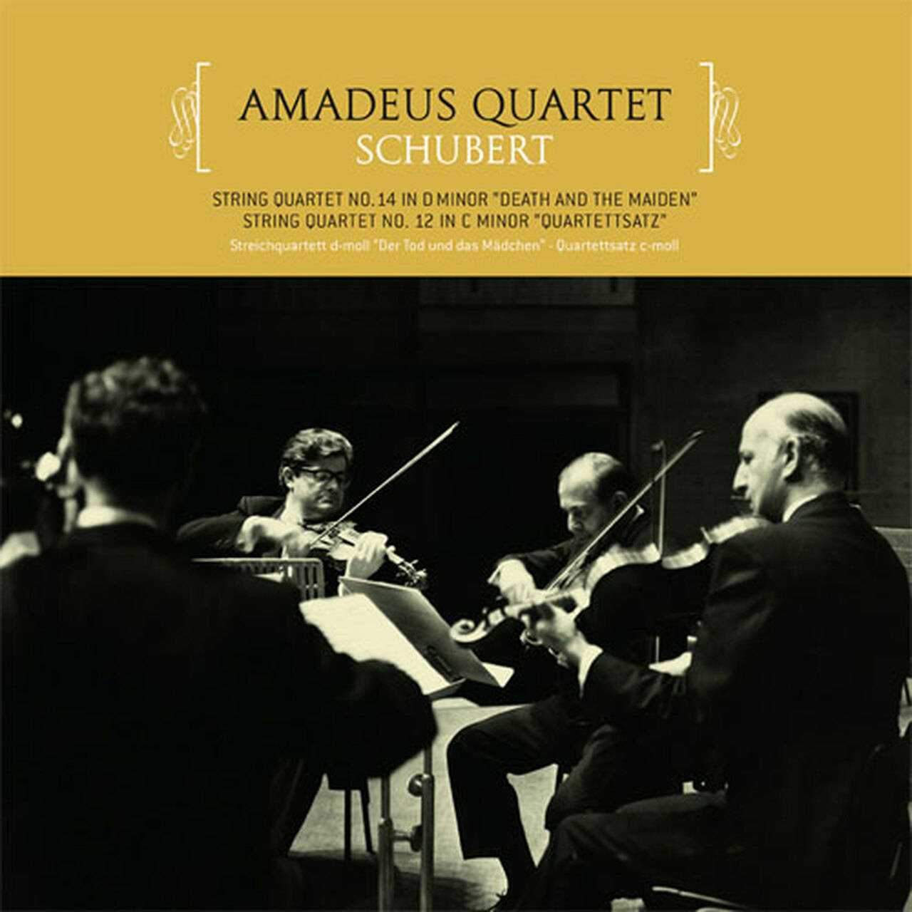 The Amadeus Quartet Schubert String Quartet Nos. 12 & 14 DMM 180g Import LP (Vinyl)
