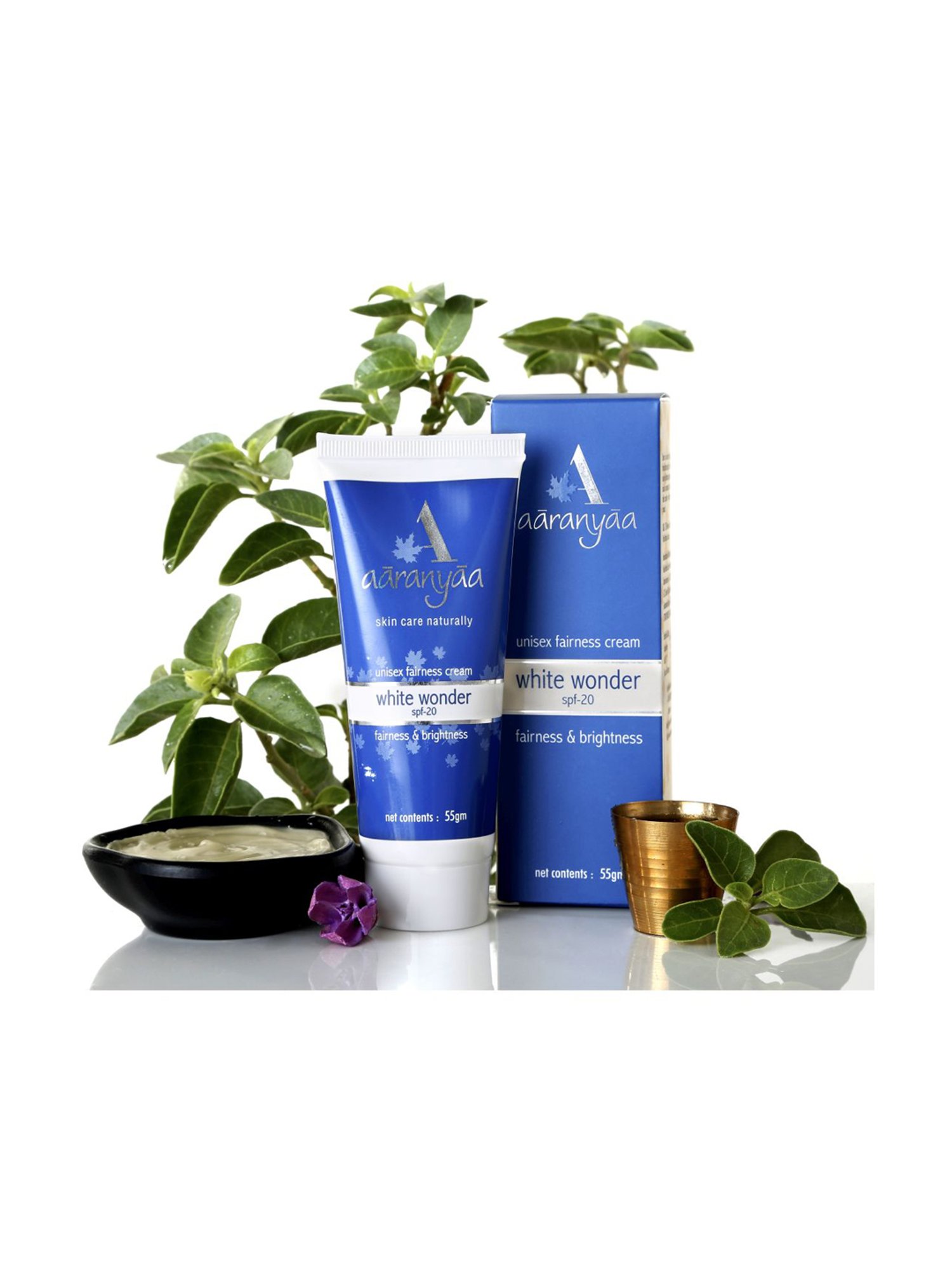Aaranyaa Unisex Fairness Cream White Wonder SPF-20 - 55 gm