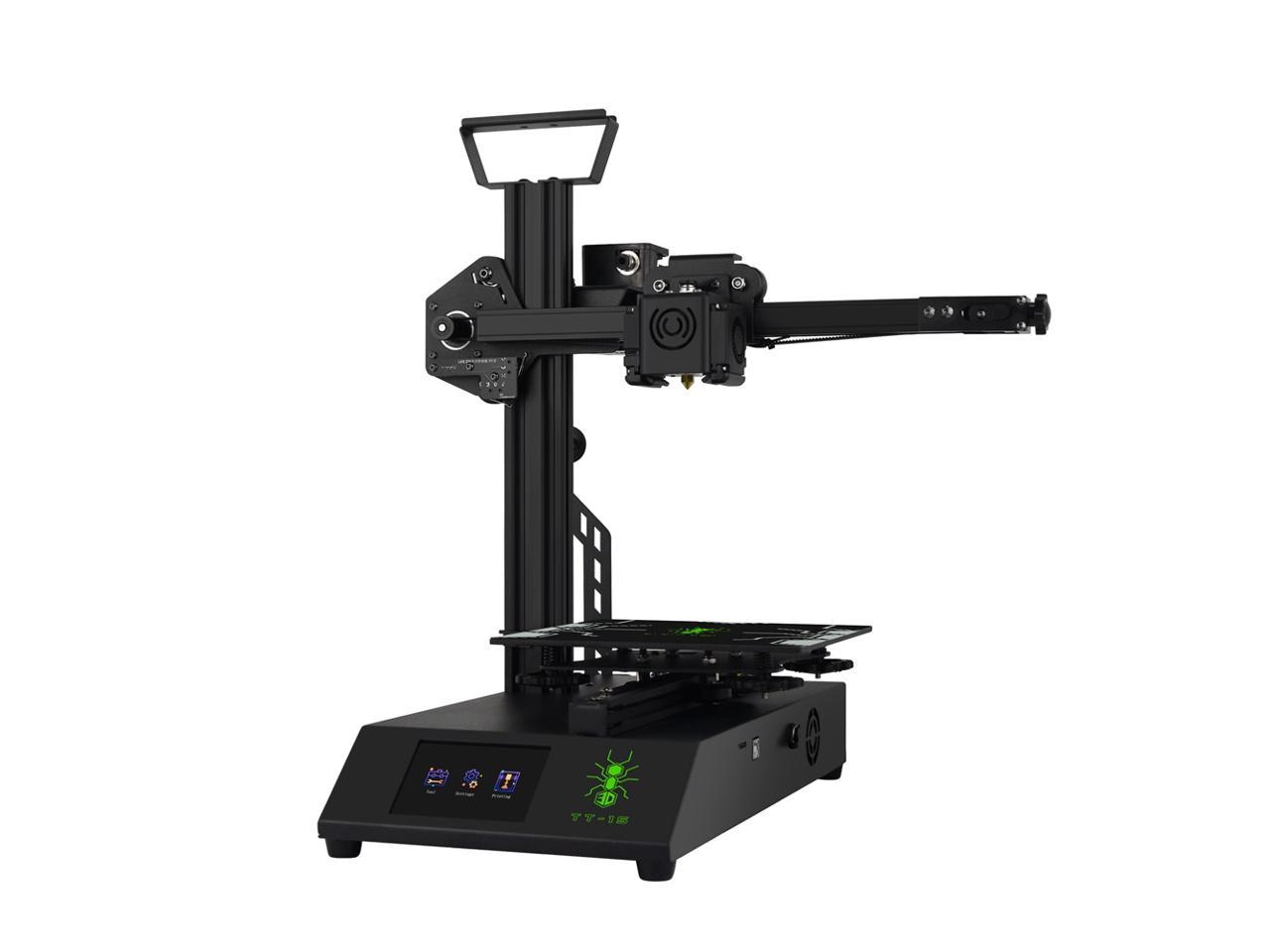 3D Printer Light-weighted Beginner DIY Kit 180x180x180mm Printing Area Cantilever Design with 3.5Inch Touch Screen/Power Resume/Titan Extruder Support Multi-Language