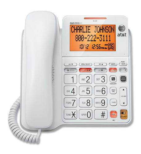 ATT-CL4940 Corded Answering System w/Large Display